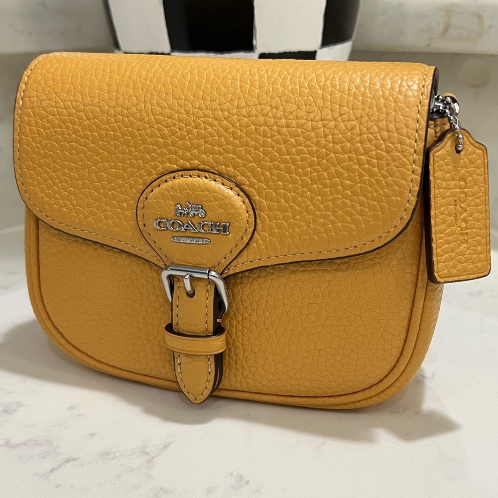 Coach Yellow Modern Crossbody Bag - Picture 2 of 9